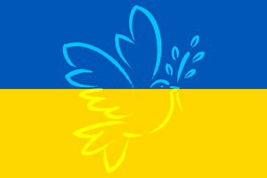 Bild vergrößern: Ukraine Friedenstaube